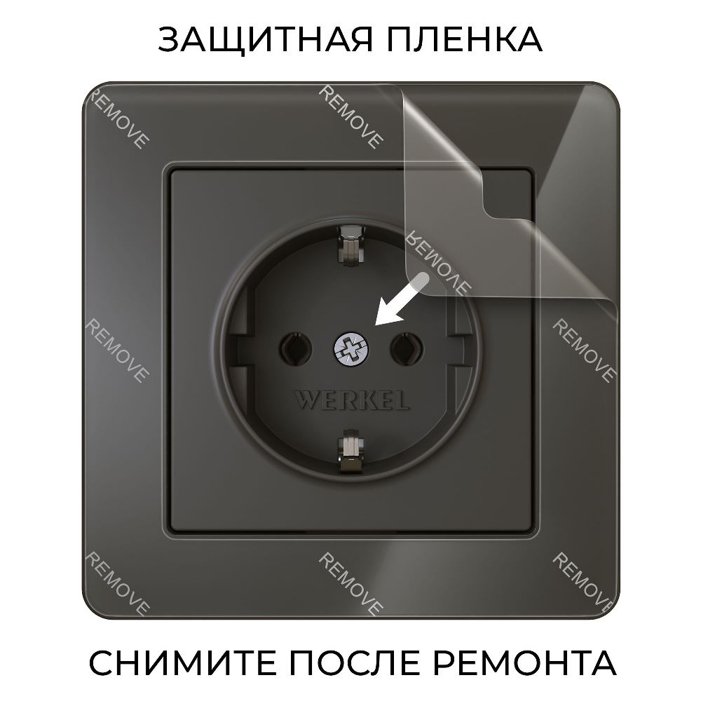 Рамка акриловая Werkel Acrylic на 1 пост Черный W0012708 — изображение 3