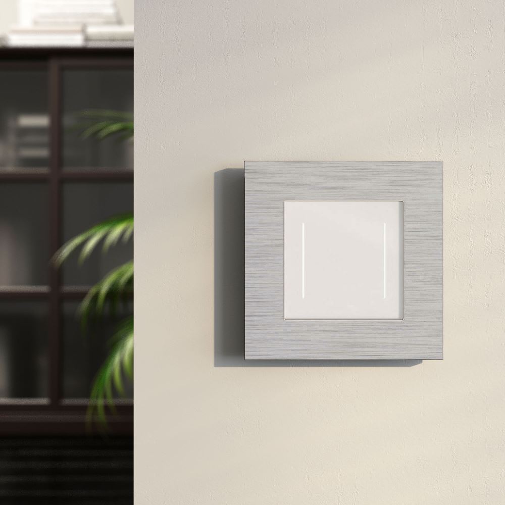 Рамка из металла Werkel AluMax на 1 пост Алюминий W0013506 — изображение 2