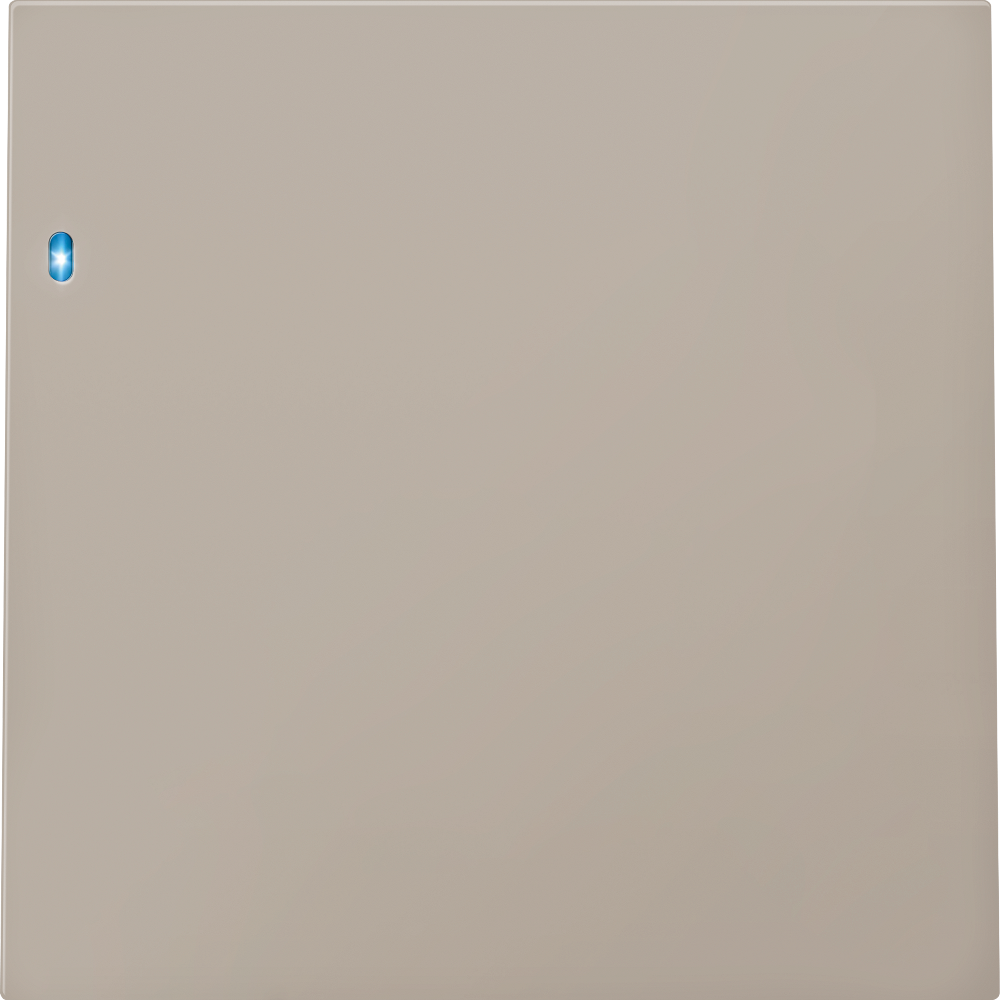 Выключатель одноклавишный встраиваемый Donel R98 с подсветкой Кашемир матовый DA03101-DA29035 — изображение 2