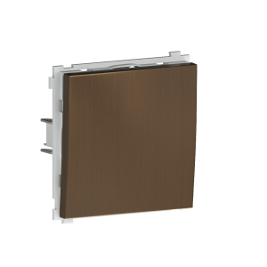 Выключатель одноклавишный встраиваемый проходной Donel R98 Metal Латунь DA10600-DA296ME