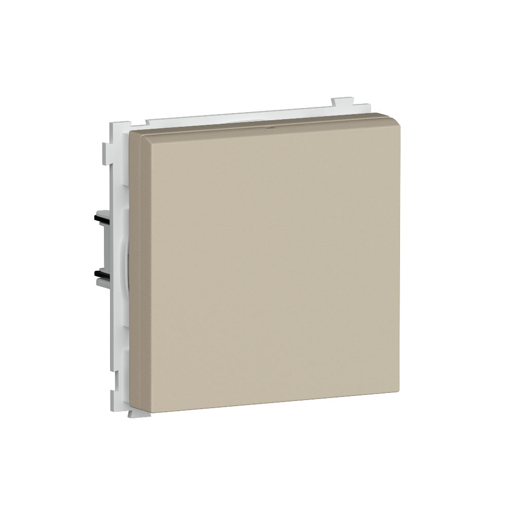 Розетка встраиваемая Donel R98 Schuko с крышкой и заземлением на винтах Кашемир матовый DA18800-DA52035 — изображение 2