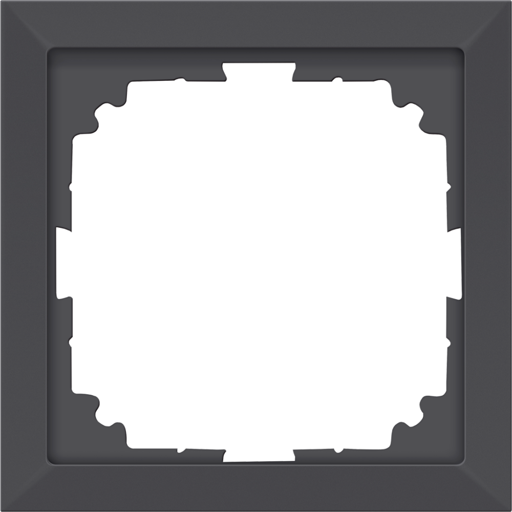 Рамка промежуточная Donel R98 для монтажа устройств Черный матовый DA40828