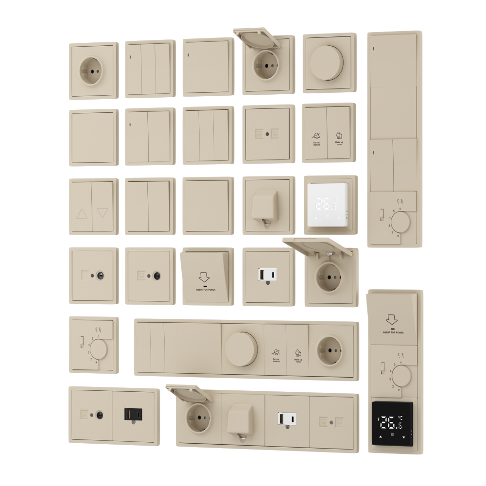 Вывод кабеля Donel R98 Кашемир матовый DA87135 — изображение 2