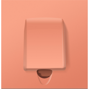 Вывод кабеля Donel R98 Коралл матовый DA87145