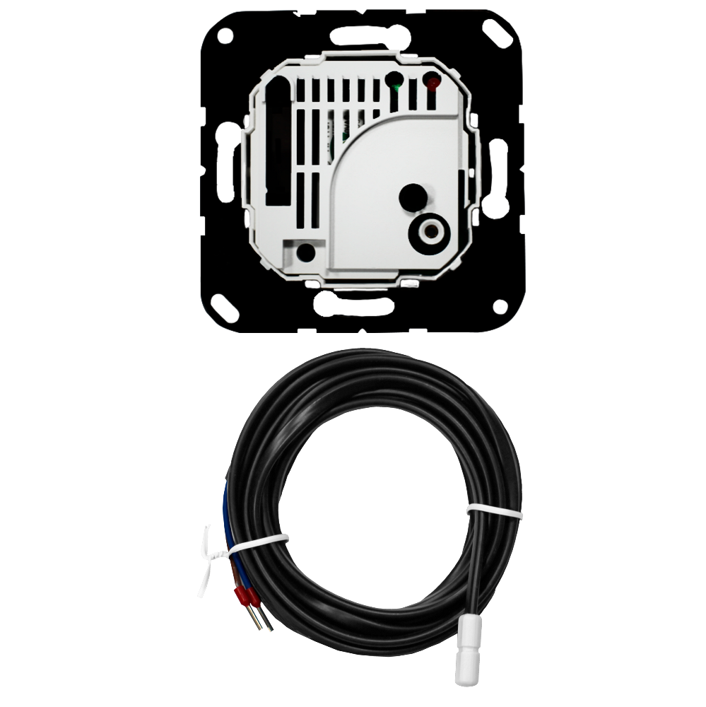 Терморегулятор механический Donel R98 с внешним датчиком пола Коралл матовый DTEF231-DA14945 — изображение 4