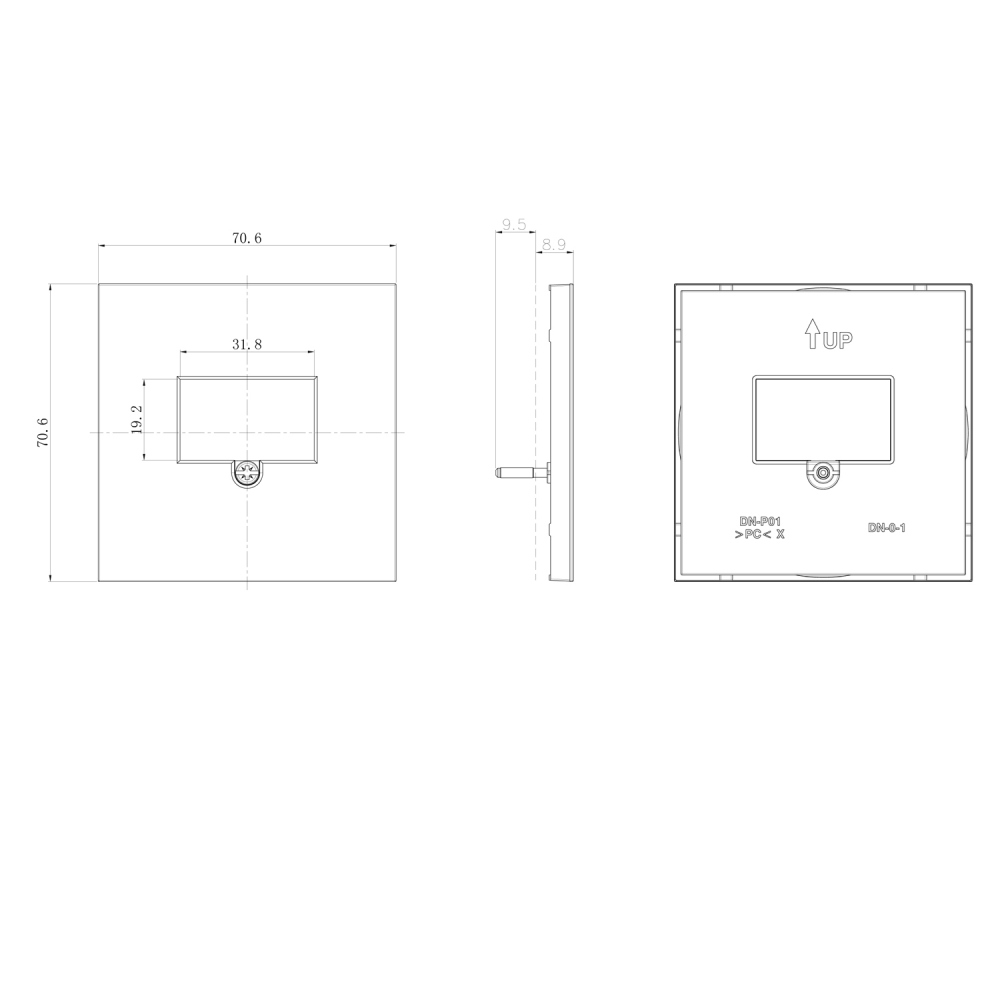 Розетка встраиваемая HDMI Donel R98 2.0a Алюминий матовый STRS20A-DA27626 — изображение 3