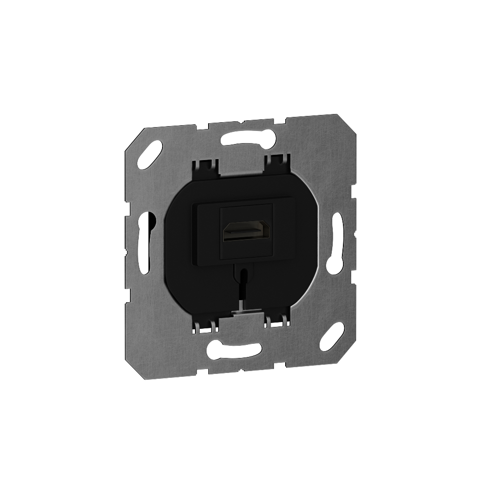 Розетка встраиваемая HDMI Donel R98 2.0a Алюминий матовый STRS20A-DA27626 — изображение 5