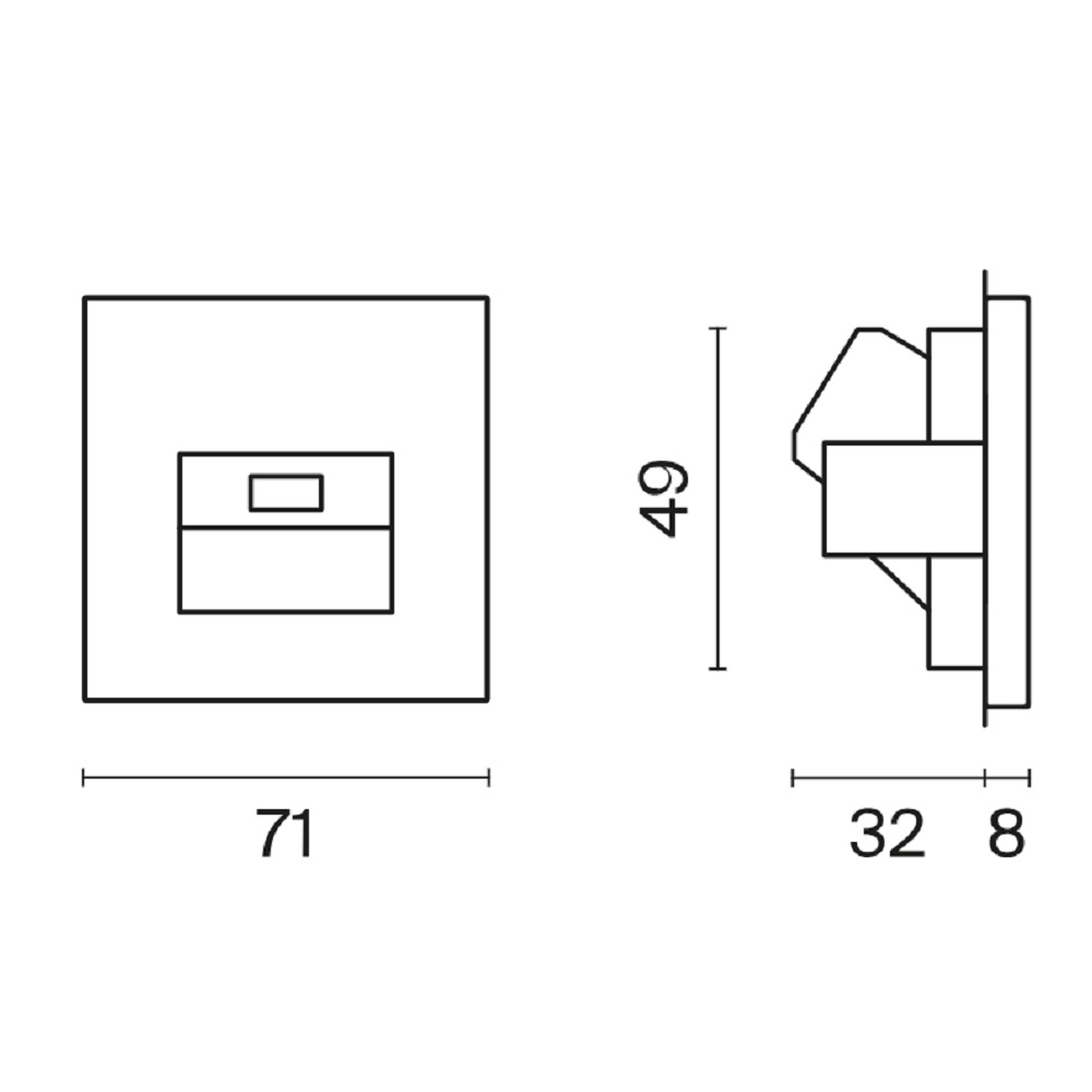 Розетка встраиваемая Ethernet Voltum S70 RJ45 cat.6 Титан VLS060106 — изображение 6
