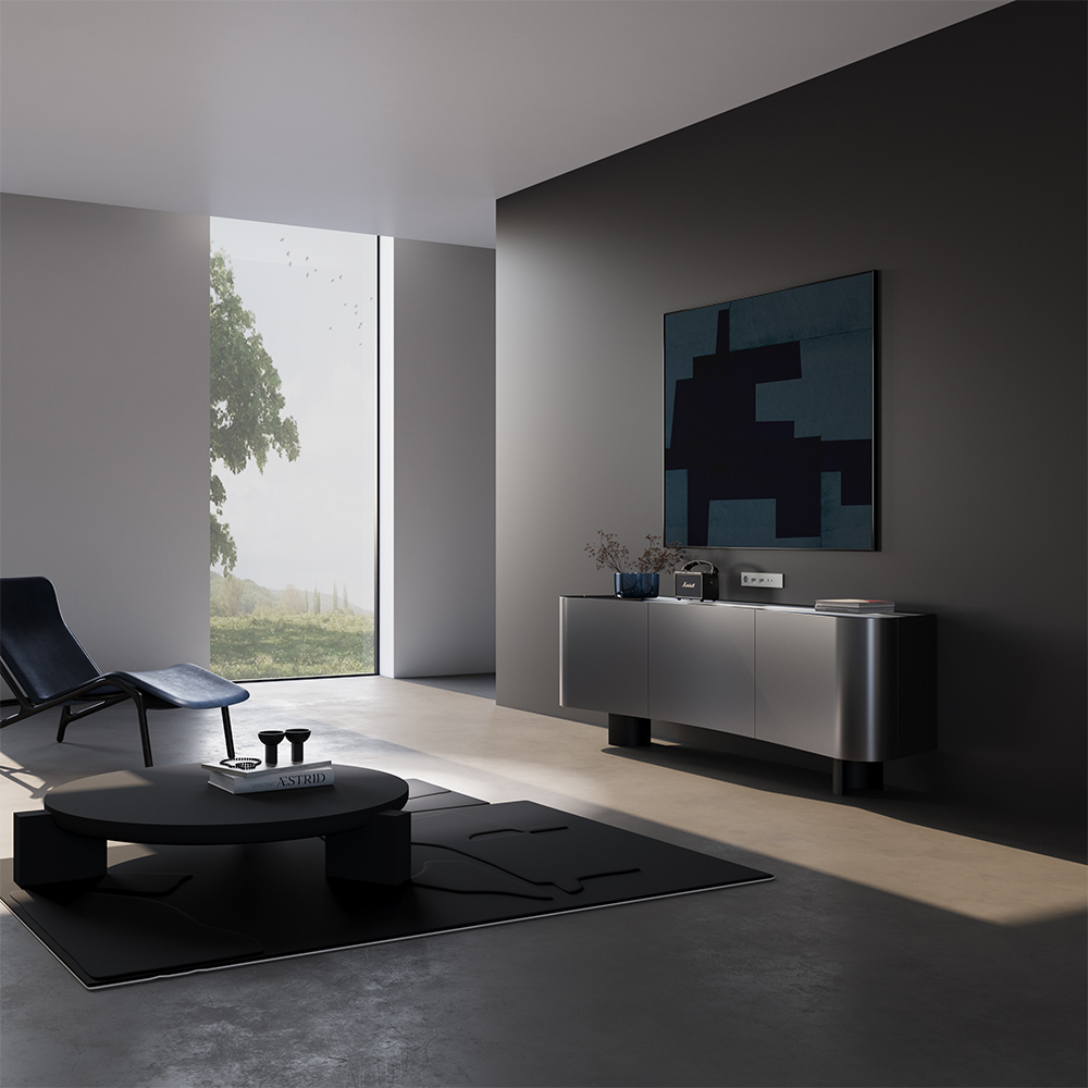 Рамка пластиковая Voltum S70 на 5 постов Сталь глянцевая VLS100505 — изображение 4