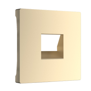 Накладка для телефонной розетки Werkel RJ-11 Шампань W1192011