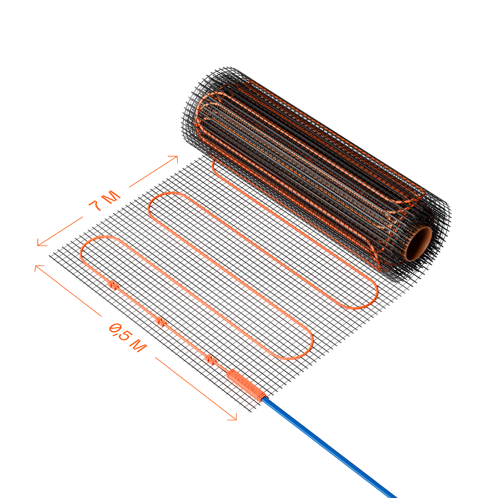 Нагревательный мат Voltum Т200 3,5 VLT01-200-3.5 — изображение 2